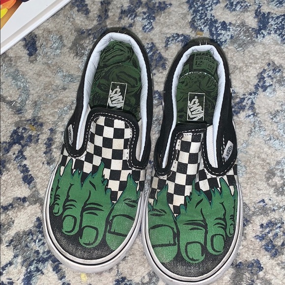 hulk vans toddler size 9